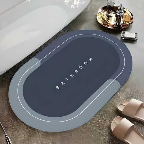 Super Absorbent Bath Mat — No More Slippery Wet Floors