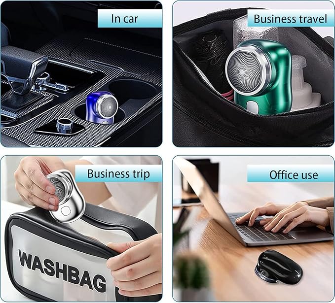 Mini Portable Electric Shaver — Travel-Ready Trim Anywhere