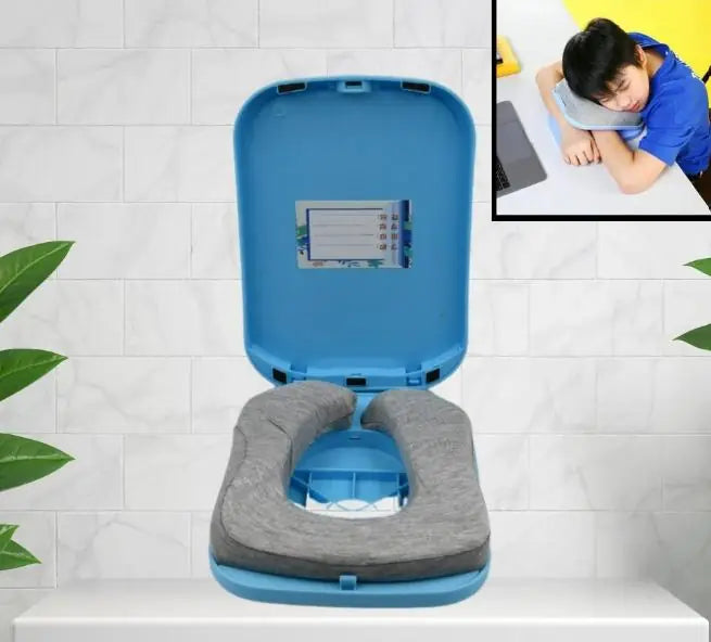 Foldable Doughnut Nap Pillow — Comfortable Naps at the Desk