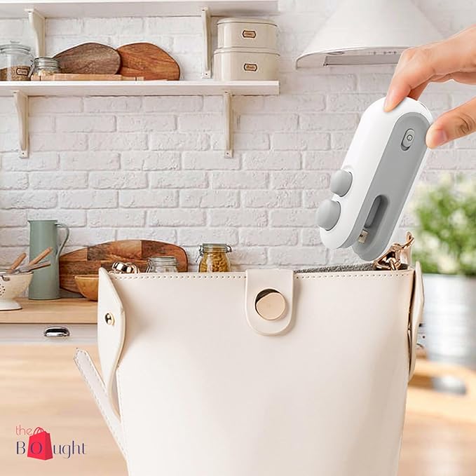 Portable Mini Bag Sealer — Keep Snacks Fresh, USB Rechargeable
