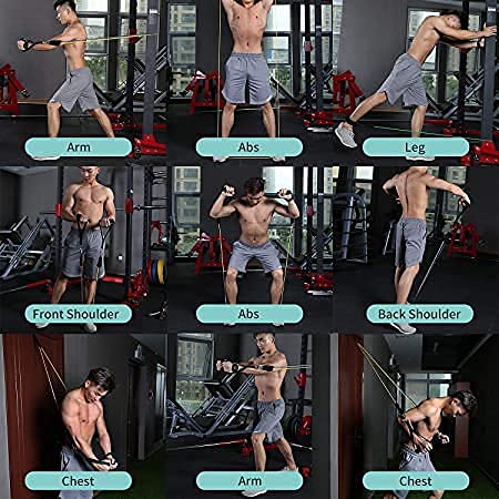 5-Piece Resistance Band Set — Full Home Gym in a Bag