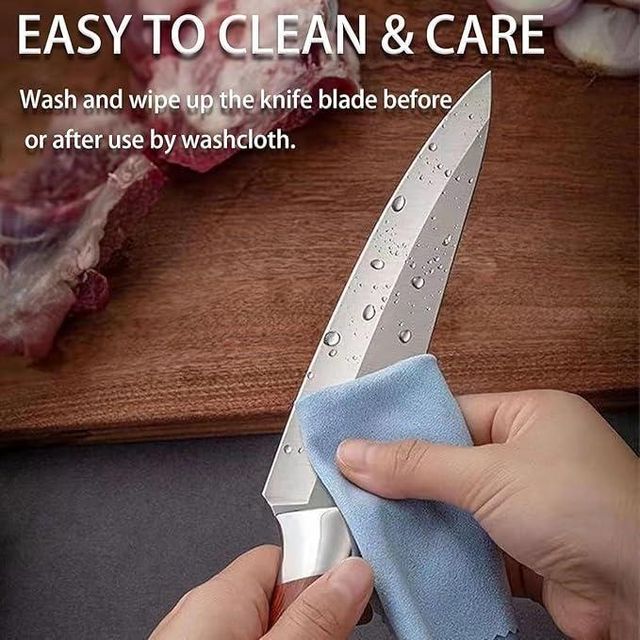 Stainless Steel Kitchen Knife — Sharp, Rust-Resistant Everyday Cutting