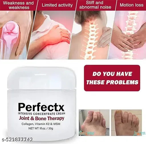 Perfectx Joint & Bone Therapy Cream — Soothing Relief for Aching Joints (Pack of 2)