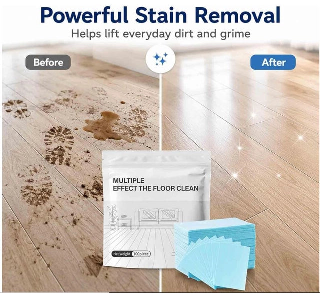100 Piece Floor Cleaning Tablets (Pack of 1)