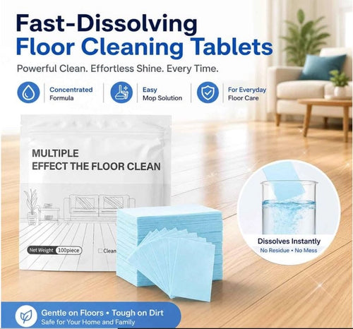 100 Piece Floor Cleaning Tablets (Pack of 1)