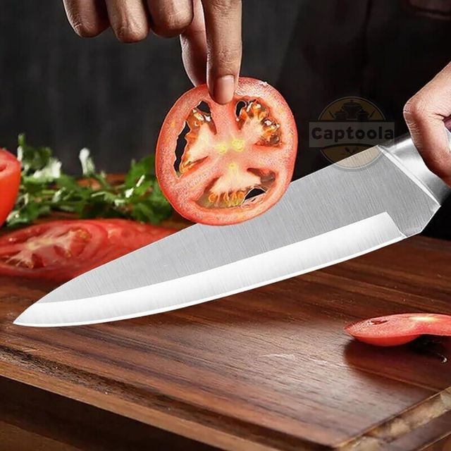 Stainless Steel Kitchen Knife — Sharp, Rust-Resistant Everyday Cutting