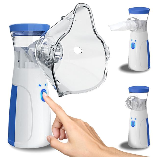 Portable Mesh Nebulizer — Quiet, One-Touch Convenience Anywhere