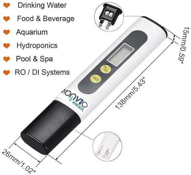 Water TDS Meter — Know What's Really in Your Drinking Water