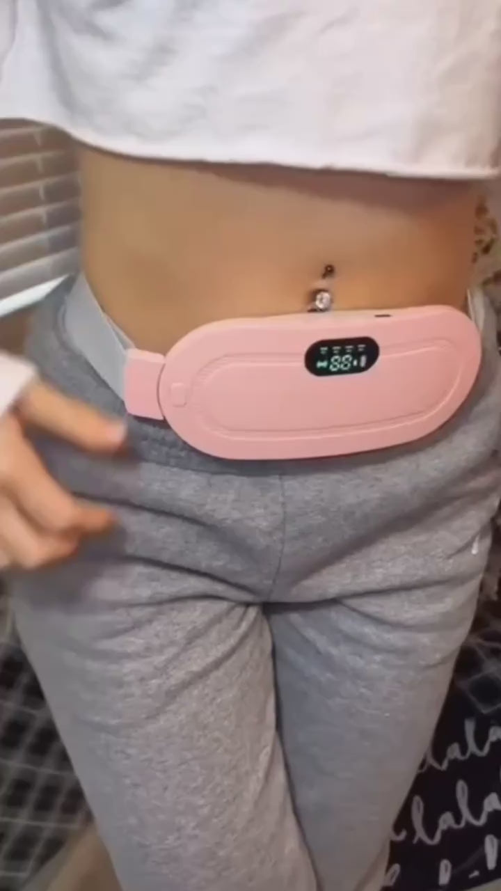Period Cramp Massager with Heating Pad — Fast, Soothing Relief for Cramps & Back Pain